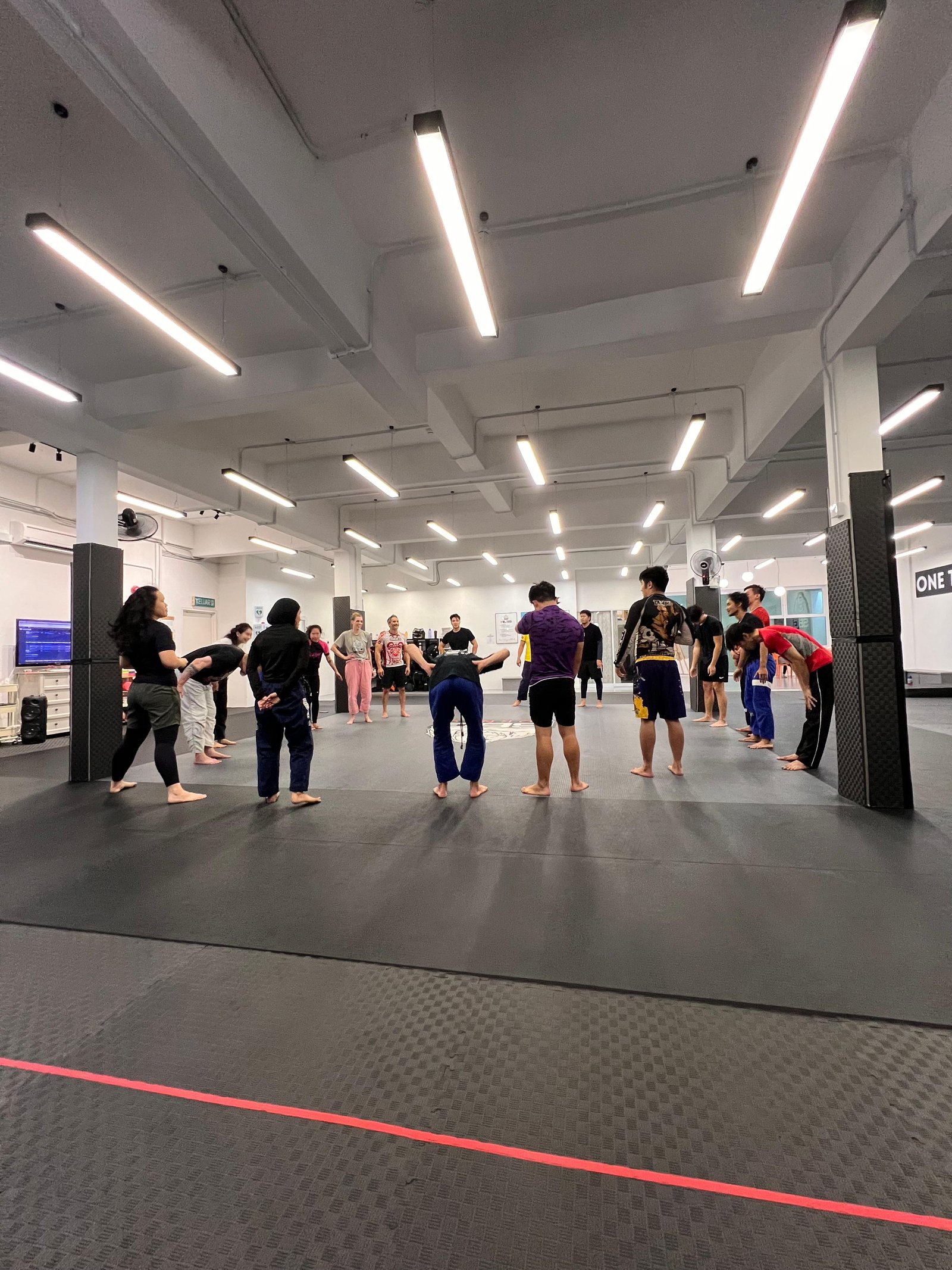 SBG Borneo training session